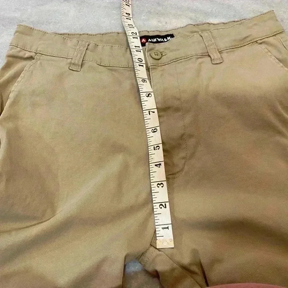 Airwalk Men’s Tan Khaki Cotton Blend Stretch Chino Skater Pants Size 32 - Picture 7 of 11